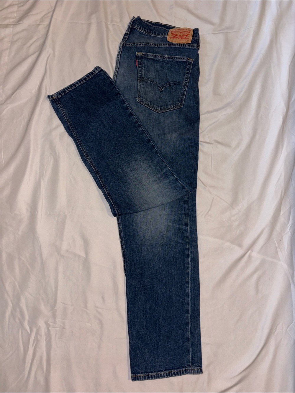 Levi's 541 Men's Indigo Slim Straight Jeans